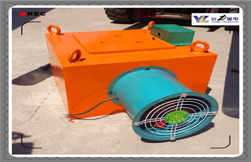 RCDA系列風(fēng)冷懸掛式電磁除鐵器型號