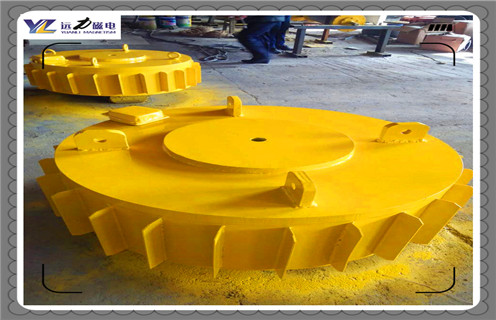 懸掛式電磁除鐵器安裝的好用途更大 懸掛式電磁除鐵器安裝的好用途更大