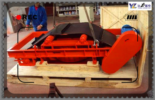 電磁除鐵器，電磁自卸式除鐵器，RCDD-18電磁自卸式除鐵器價格安裝工作視頻_國家標準_干式輕型RCDD-18電磁自卸式除鐵器價格型號