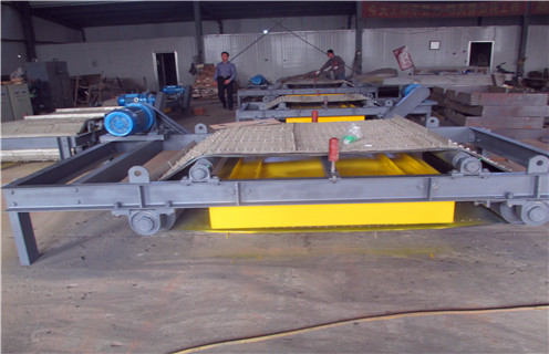 帶式永磁除鐵器，帶式永磁除鐵器RCYD-10技術(shù)參數(shù)_RCYD自卸式永磁自卸除鐵器鎧甲式磁塊安裝方式_如何換帶