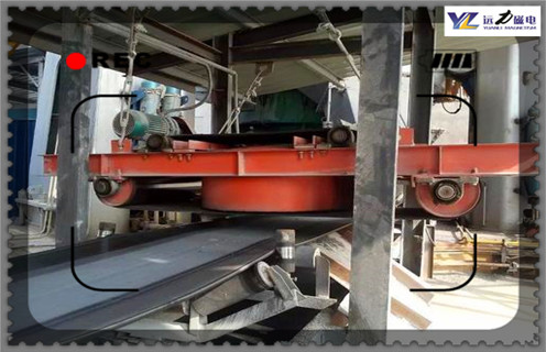 帶式電磁除鐵器，天津帶式電磁式除鐵器工作原理_天津帶式電磁式除鐵器構造選型_廠家