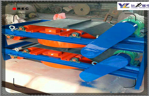 電磁自卸式除鐵器，浙江RCDD-8電磁永磁自卸式除鐵器有哪些電流_浙江RCDD-8電磁永磁自卸式除鐵器有哪些廠家配件_型號及工作視頻