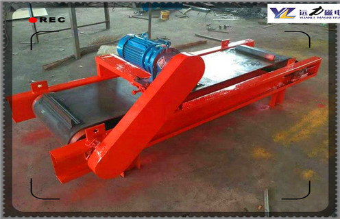 電磁自卸式除鐵器，遼寧電磁除鐵器自卸式除鐵器電流_遼寧電磁除鐵器自卸式除鐵器廠家配件_型號及工作視頻