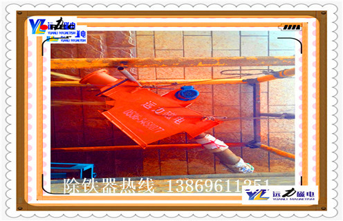 管道除鐵器，山西管道強(qiáng)磁除鐵器_山西管道強(qiáng)磁除鐵器廠家應(yīng)用安裝示意圖型12000高斯_可定制工作原理