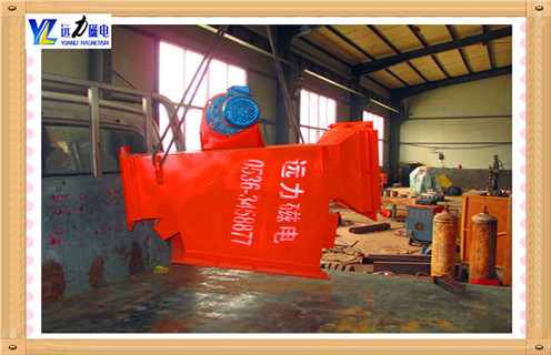 炭黑管道除鐵器，上海炭黑管道除鐵器_上海炭黑管道除鐵器通過(guò)量計(jì)算應(yīng)用安裝示意圖型12000高斯_可定制工作原理