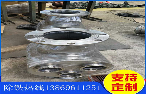 管道除鐵器，青海管道電磁除鐵器_遠(yuǎn)力青海管道電磁除鐵器用途現(xiàn)貨參數(shù)表可定制工作原理_安裝示意圖 