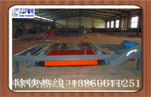 輸送帶永磁除鐵器，上海輸送帶除鐵器_內(nèi)部磁塊安裝方法_上海輸送帶除鐵器視頻定制供應(yīng)型號價格