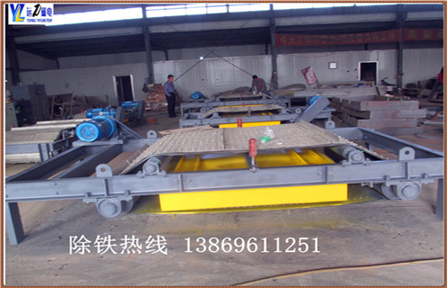 輸送帶除鐵器，河北輸送帶除鐵器安示意圖_內(nèi)部磁塊安裝方法_河北輸送帶除鐵器安示意圖定制供應(yīng)型號價格