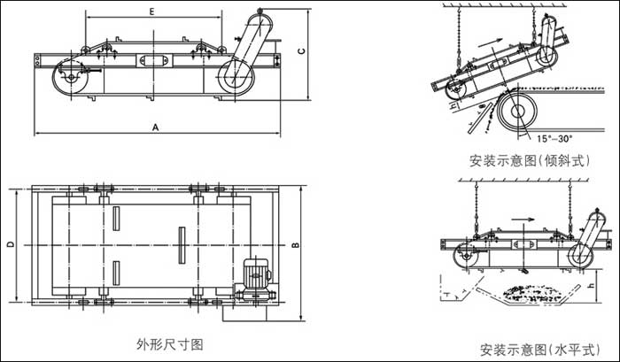 電磁除鐵器RCDD-12,濰坊遠(yuǎn)力磁電熱點(diǎn),電磁除鐵器產(chǎn)品效果認(rèn)證質(zhì)量好遠(yuǎn)力磁電竭誠(chéng)為您服務(wù)為您做到!節(jié)能環(huán)保行業(yè)領(lǐng)先.電磁除鐵器RCDD-12為您私人定制性價(jià)比高生產(chǎn)方案. 一.電磁除鐵器rcdd-12設(shè)計(jì)特點(diǎn): 自卸式永磁除鐵器是由高性能永磁磁芯.棄鐵皮帶.減速電機(jī).框架.滾筒等部分組成,可與各種輸送機(jī)配套使用. 二.電磁除鐵器rcdd-12技術(shù)特點(diǎn): 1.高性能釹鐵硼做磁源,磁性強(qiáng),不易退磁. 2.兩邊滾筒為腰鼓形結(jié)構(gòu),具備自動(dòng)糾偏功能,密封性極好,所以能很好的適應(yīng)各種惡劣環(huán)境. 3.控制部分可以皮帶機(jī)連鎖,可實(shí)現(xiàn)就地手動(dòng)控制和集中控制兩種方式. 4.無(wú)勵(lì)磁線圈,省電節(jié)能. 5.不需要整流控制裝置,可靠性高. 6.不存在溫升問(wèn)題,磁場(chǎng)強(qiáng)度也就不存在“冷態(tài)”“熱態(tài)”之分,磁場(chǎng)恒定. 7.斷電時(shí),吸在除鐵器上的鐵件不會(huì)掉回到輸送物料上. 8.不存在絕緣和耐壓?jiǎn)栴}.配上防爆電機(jī)驅(qū)動(dòng)的棄鐵輸送帶即可成為防爆除塵器.但是,永磁除鐵器的磁場(chǎng)強(qiáng)度會(huì)發(fā)生衰減,選用時(shí)應(yīng)注意調(diào)查落實(shí).