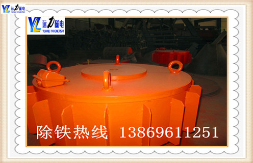 RCDA系列風(fēng)冷懸掛式電磁除鐵器的特點