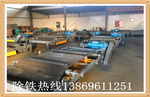 建筑垃圾，鋼渣處理為什么都喜歡用帶式除鐵器?